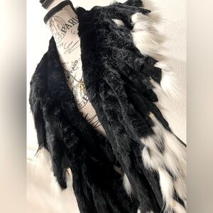 Black and White Scarf